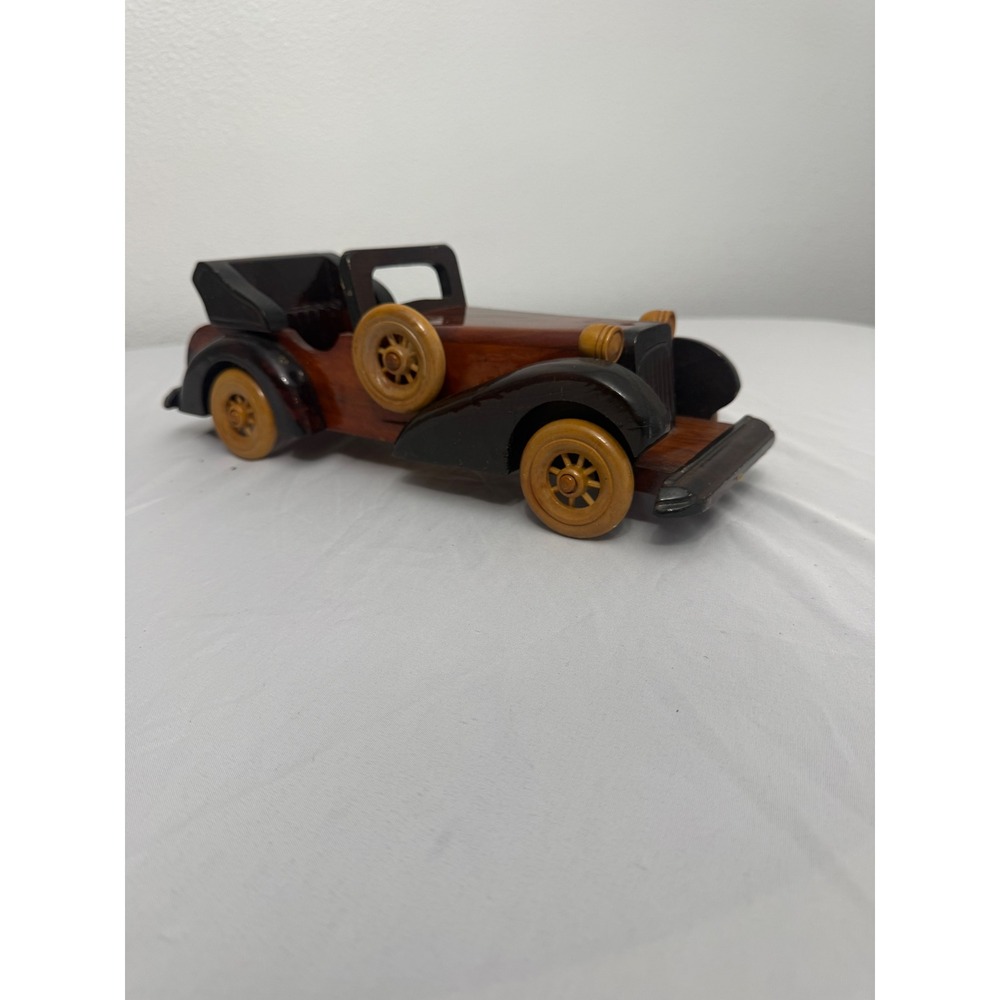 Heritage Mint Ltd Wooden Model Car Vintage Antique Style Collectible Decor Read